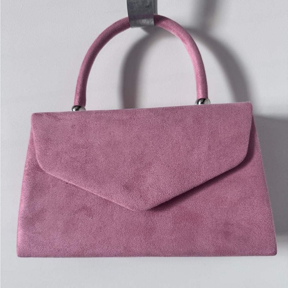 NWT-Dasein Elegant Pink Suede Handbag